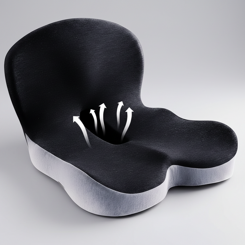 Seat Cushion Office Chair Memory Foam Comfortable Posture