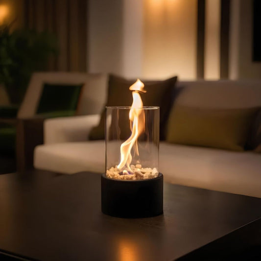 Oil Lamp – Decorative Tabletop Accent & Indoor Flame Design