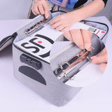 Lockable Waterproof Document Storage Case - Secure, Durable, and Weatherproof Organizer for Important Papers and Valuables