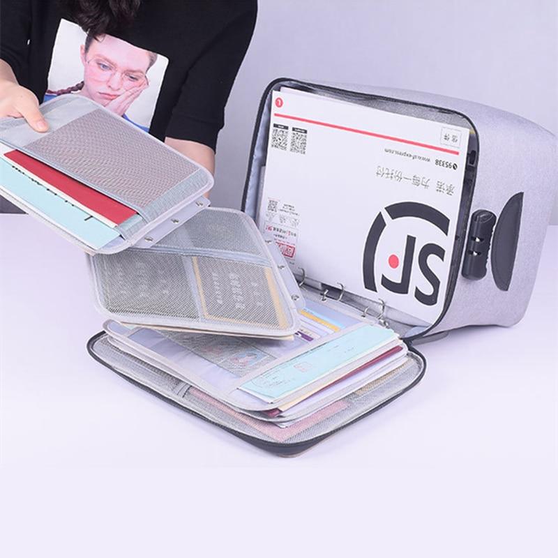 Lockable Waterproof Document Storage Case - Secure, Durable, and Weatherproof Organizer for Important Papers and Valuables