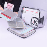 Lockable Waterproof Document Storage Case - Secure, Durable, and Weatherproof Organizer for Important Papers and Valuables