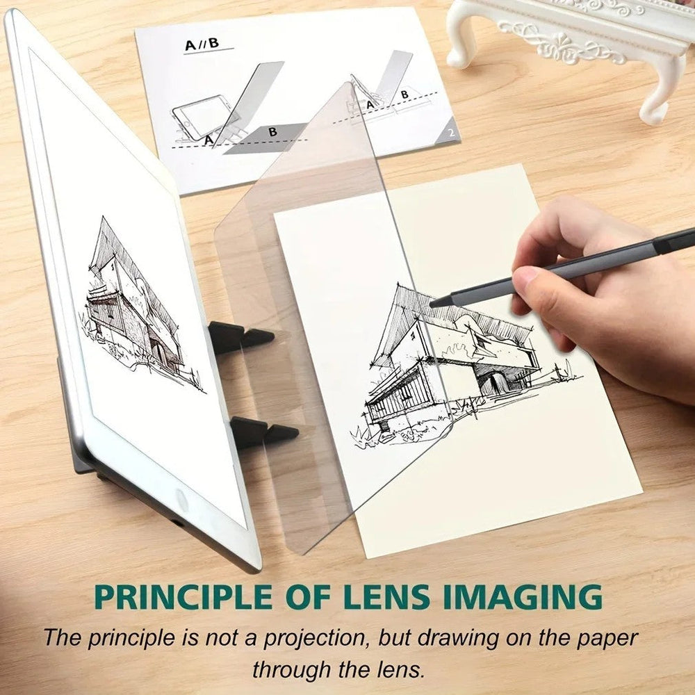 High-Precision Optical Draw Projector for Accurate Image Projection and Tracing - Ideal for Artists and Designers