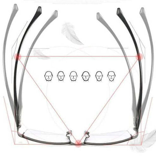 Progressive Multifocal Glasses – Blue Light Filter, Photochromic & Anti-Reflective Lenses