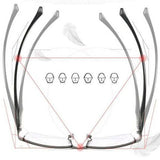 Progressive Multifocal Glasses – Blue Light Filter, Photochromic & Anti-Reflective Lenses