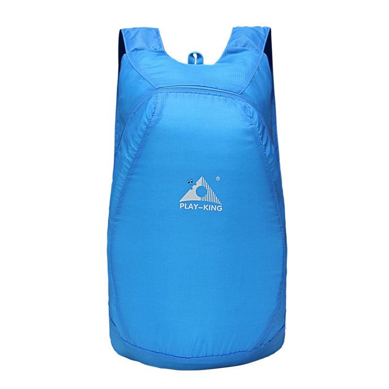Compact 20L Lightweight Foldable Water-Resistant Backpack - Ideal Travel Bag for Hiking, Camping & Outdoor Adventures