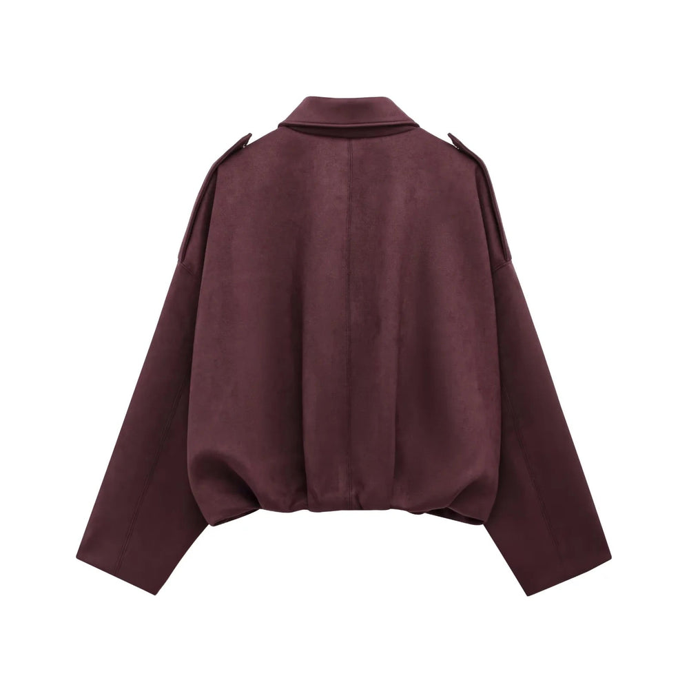 Women's oversized coat, view 2