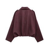 Women's oversized coat, view 2