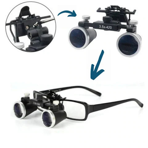 Enhanced Product Title: OrionView LED Dental Loupes with Binocular Magnification - Superior Clarity & Comfort for Dental Professionals

This optimized title includes relevant keywords while highlighting key features that may attract potential buyers.