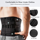 Enhanced Product Title: **OrthoFlexa Lumbar Brace - 360° Support with Durable Aluminum & Steel Stays | Discreet & Comfortable Wear for Back Pain Relief**