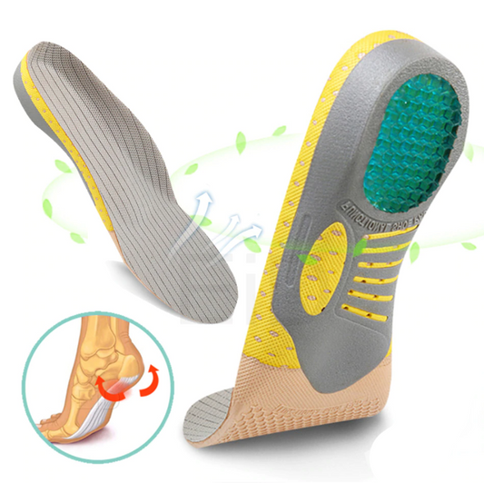 Orthopedic Insoles for Effective Plantar Fasciitis Pain Relief - Comfortable Support for All-Day Wear