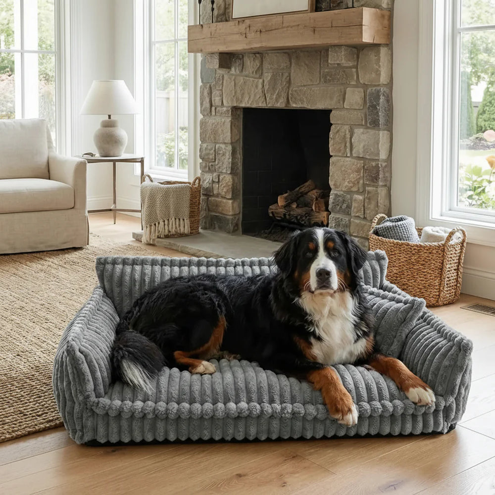 Dog Bed Washable Dog Sofa Bed Raised Edges Large Dogs