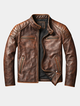Men's zip-up coat, view 1