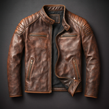 Men's zip-up coat, view 2