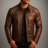 Men's zip-up coat, view 6