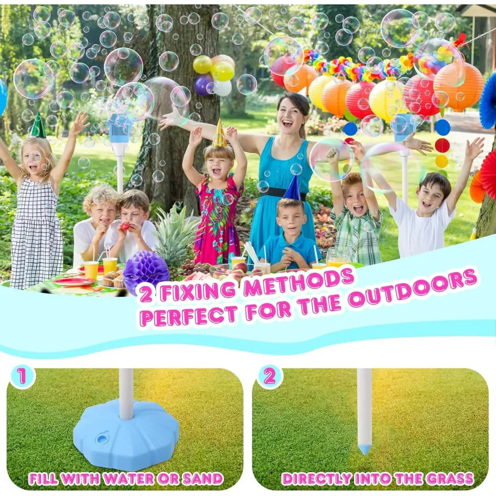Automatic Bubble Maker – Outdoor, Lithium Battery Powered & Rechargeable