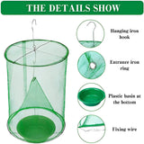 Reusable Outdoor Fly Trap – Hanging Design, Non-Toxic & All-Natural Bait