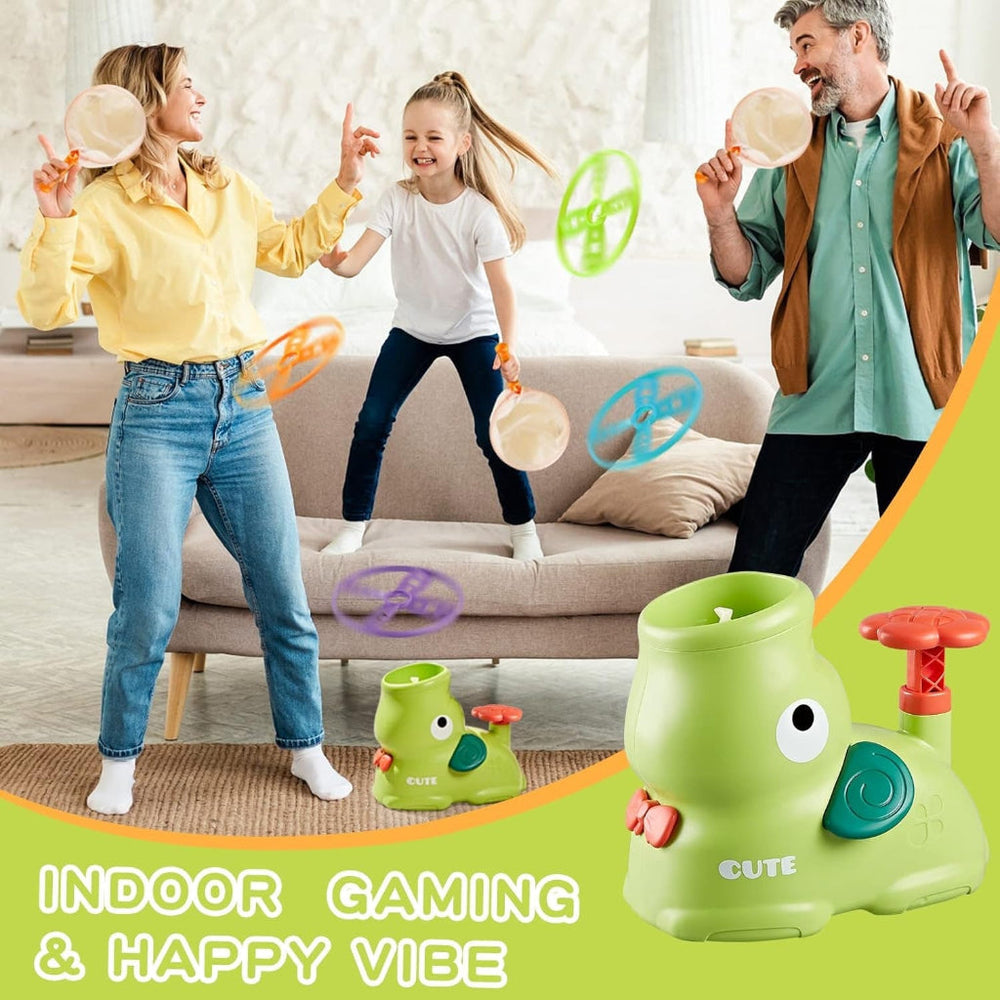 Flying Disc Launcher – Outdoor Play Equipment for Kids & Family Fun