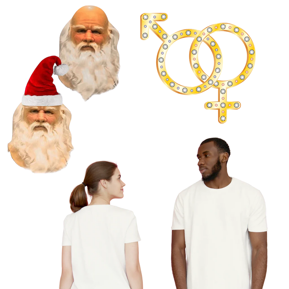 Realistic Cosplay Santa Claus Mask for Holiday Costumes | Perfect for Christmas Parties & Festive Events