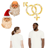 Realistic Cosplay Santa Claus Mask for Holiday Costumes | Perfect for Christmas Parties & Festive Events
