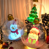 Enhanced Product Title: **LED Inflatable Outdoor Christmas Ball with Lights – Festive Holiday Decoration for Yard & Garden**