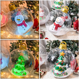 Enhanced Product Title: **LED Inflatable Outdoor Christmas Ball with Lights – Festive Holiday Decoration for Yard & Garden**