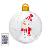 Enhanced Product Title: **LED Inflatable Outdoor Christmas Ball with Lights – Festive Holiday Decoration for Yard & Garden**