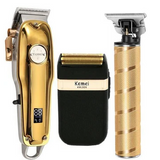 BowLift | Professional Hair Clippers for men gold Set | Gold Hair Clippers Cordless