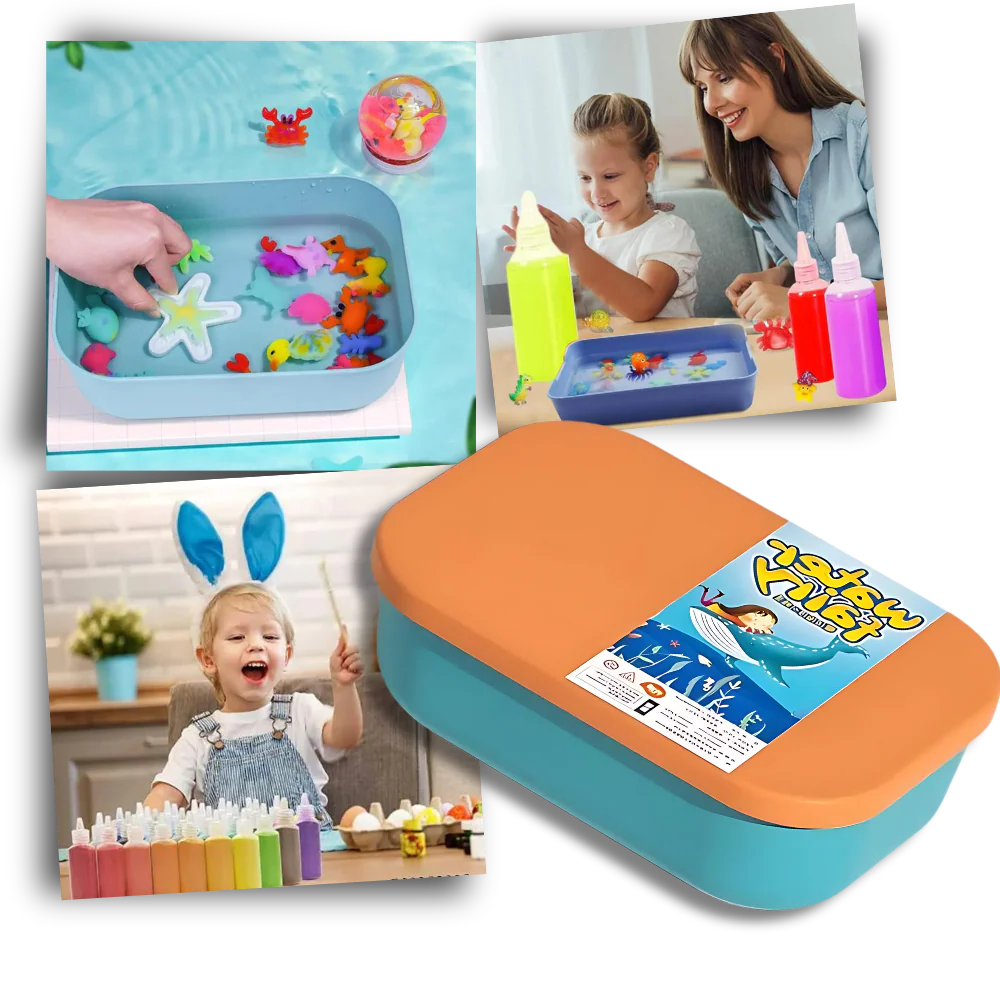 Safe Educational Magic Water Elf Kit - Fun Learning Activity for Kids | Creative Water Play Set