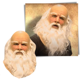 Realistic Cosplay Santa Claus Mask for Holiday Costumes | Perfect for Christmas Parties & Festive Events