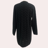 Oversized Long Knitted Women's Cardigan - Noémie