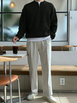 Oversized Zip-Up Jumper for Men - Havron