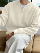 Oversized Zip-Up Jumper for Men - Havron