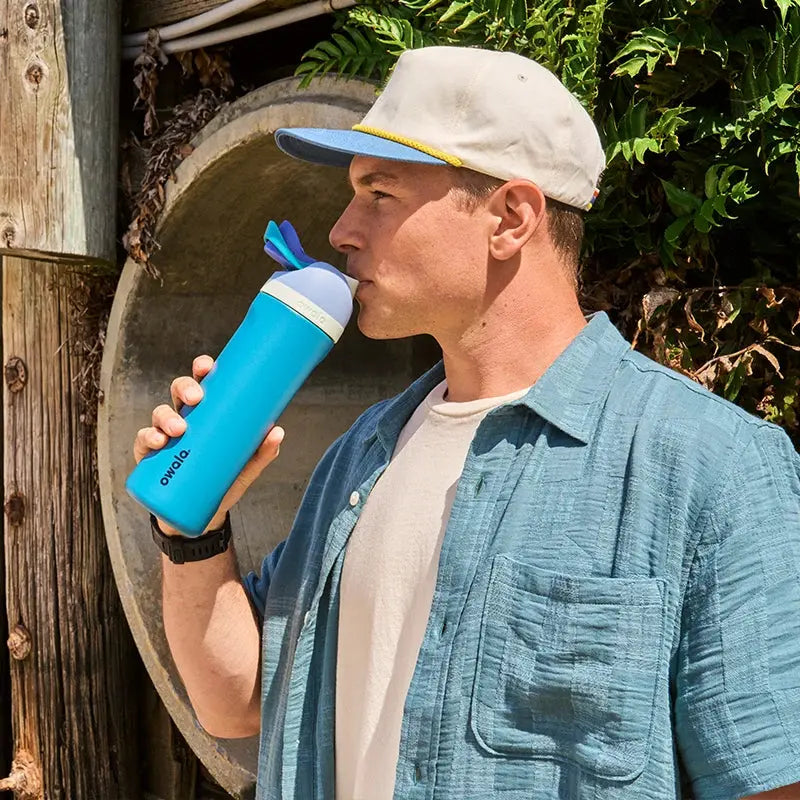 Enhanced Product Title: Owala 24 oz Insulated Stainless Steel Water Bottle - Leak-Proof, BPA-Free, Double-Wall Design for Hot & Cold Beverages, Perfect for Travel & Outdoor Activities
