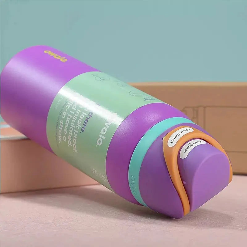 Enhanced Product Title: Owala 24 oz Insulated Stainless Steel Water Bottle - Leak-Proof, BPA-Free, Double-Wall Design for Hot & Cold Beverages, Perfect for Travel & Outdoor Activities