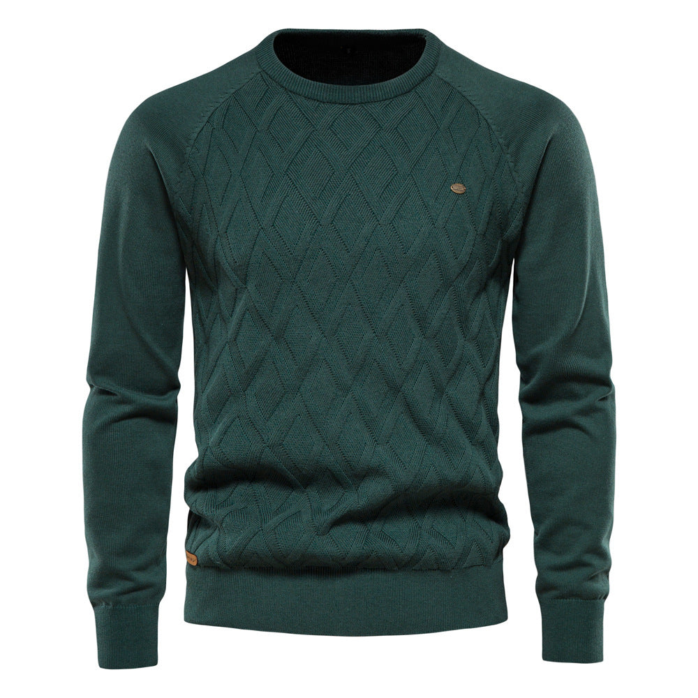 Oxford Men's Sweater - Sterling - 4