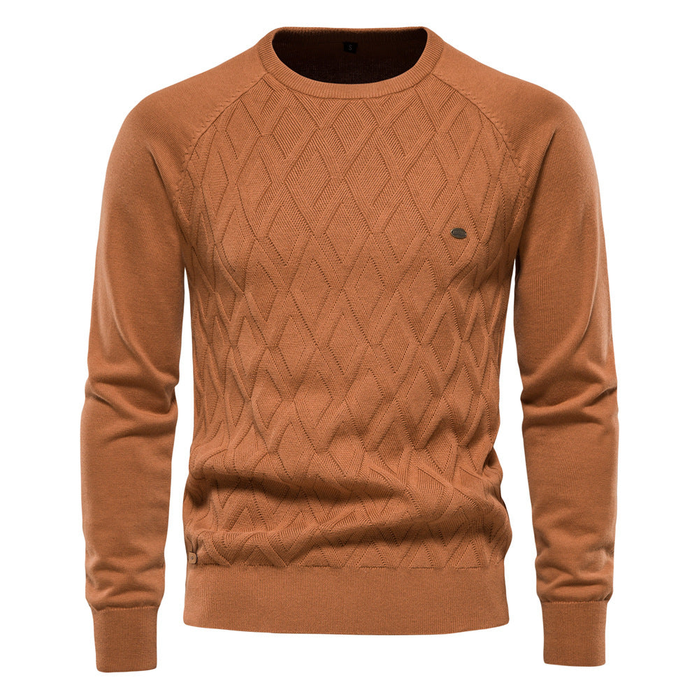 Oxford Men's Sweater - Sterling - 7