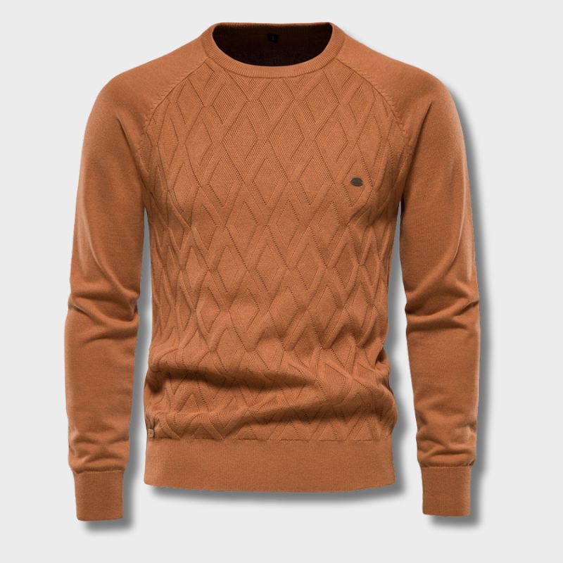 Oxford Men's Sweater - Sterling