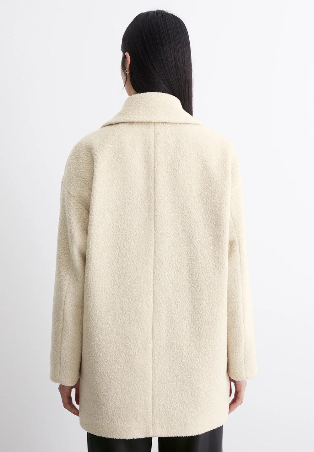 Women's double-breasted coat, view 4