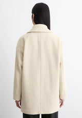 Women's double-breasted coat, view 4