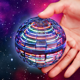 Flying LED Orb Ball – USB Rechargeable, RGB Lights & 360° Boomerang Flight