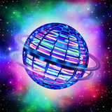 Flying LED Orb Ball – USB Rechargeable, RGB Lights & 360° Boomerang Flight
