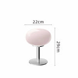 Italian Designer Glass Table Lamp | Modern Retro Accent Light