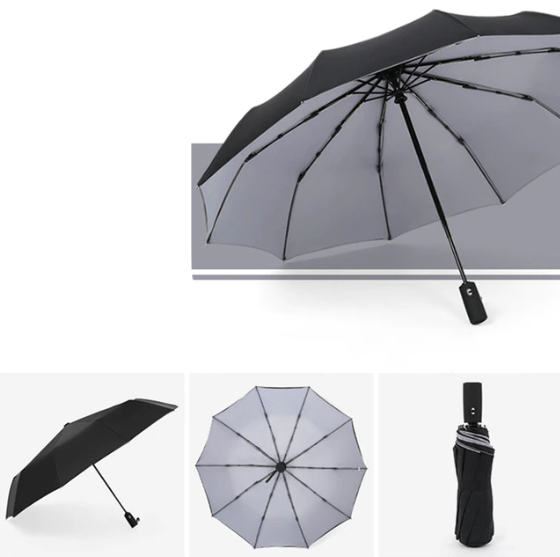 Storm-Proof & Foldable Umbrella - AeroShield