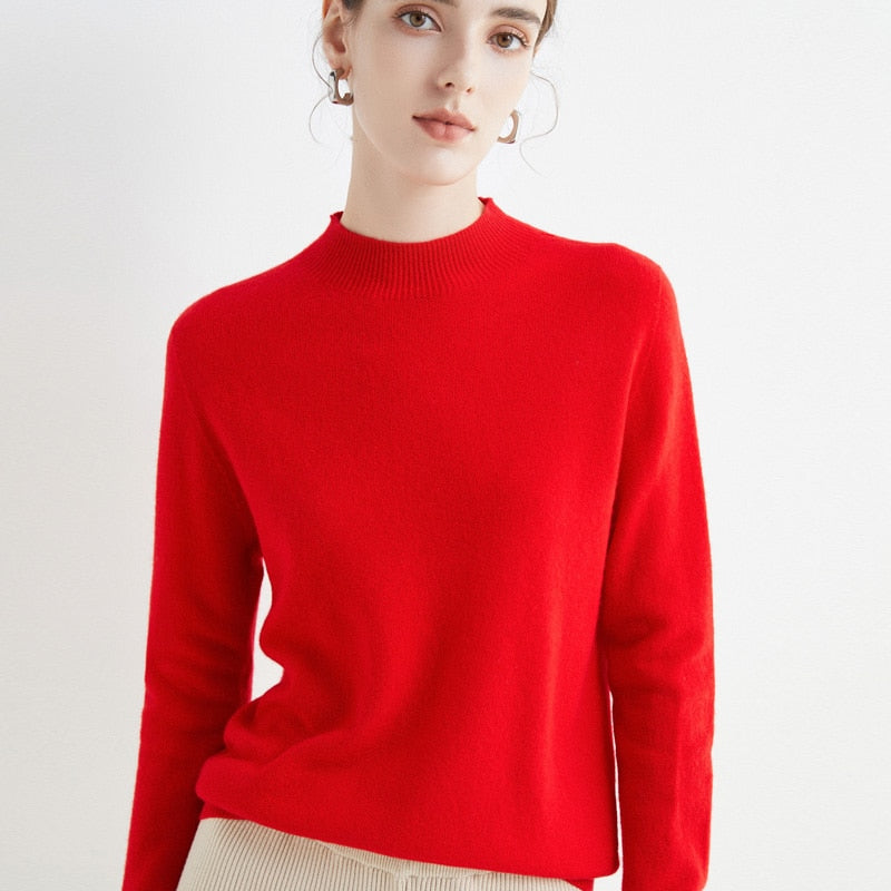 Luxurious Women's Cashmere Pullover - Soft, Cozy & Stylish Knitwear for Every Season