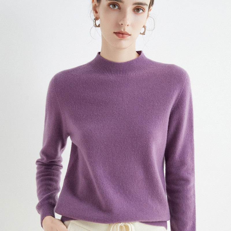 Luxurious Women's Cashmere Pullover - Soft, Cozy & Stylish Knitwear for Every Season