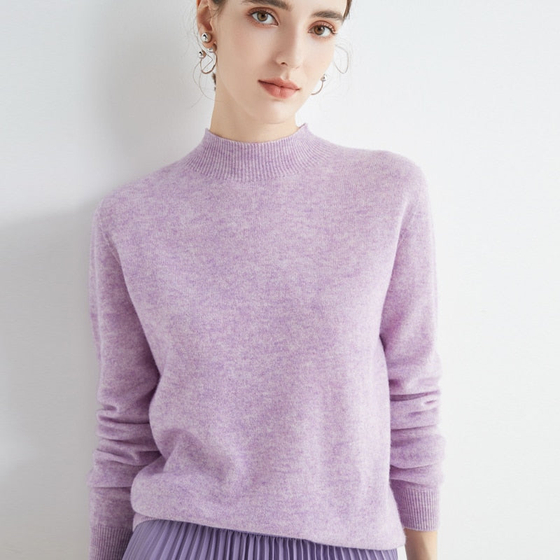 Luxurious Women's Cashmere Pullover - Soft, Cozy & Stylish Knitwear for Every Season