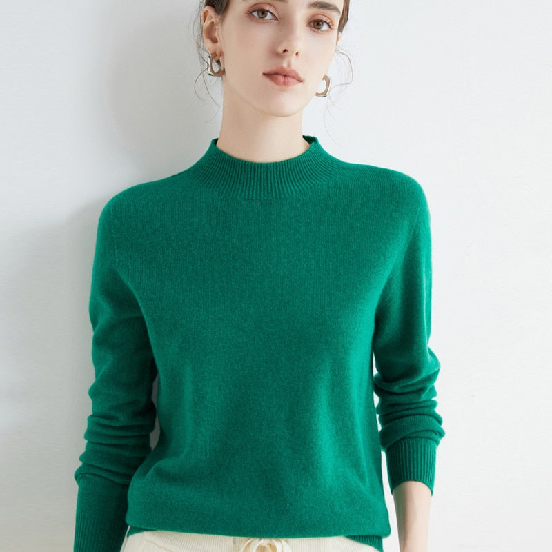 Luxurious Women's Cashmere Pullover - Soft, Cozy & Stylish Knitwear for Every Season