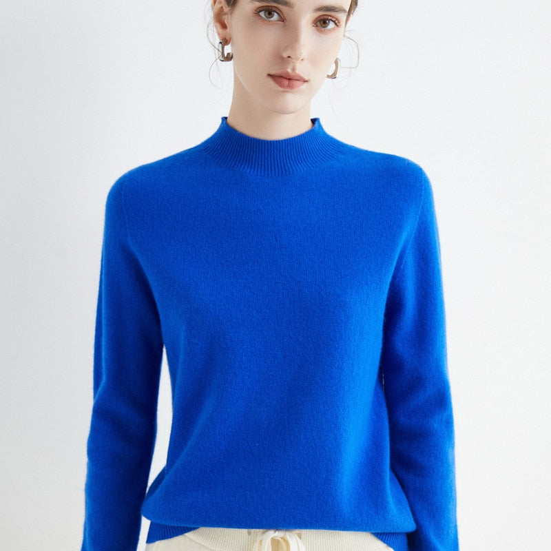 Luxurious Women's Cashmere Pullover - Soft, Cozy & Stylish Knitwear for Every Season