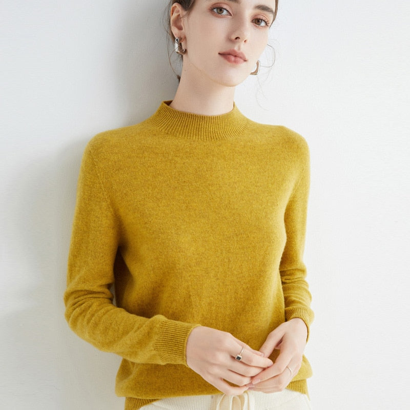 Luxurious Women's Cashmere Pullover - Soft, Cozy & Stylish Knitwear for Every Season