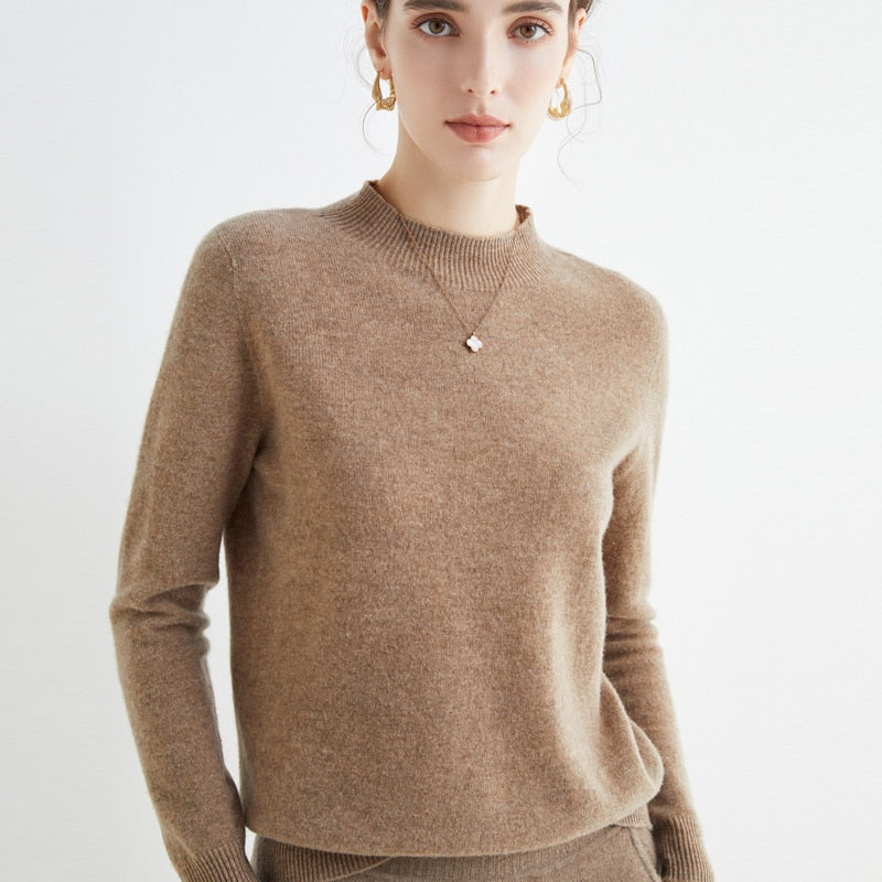 Luxurious Women's Cashmere Pullover - Soft, Cozy & Stylish Knitwear for Every Season